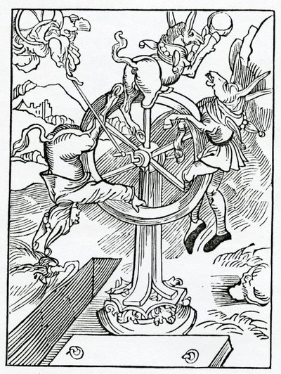Of the End of Worldly Honour and Power and of Fools That Trust Therein, Illustration from Alexander Barclay